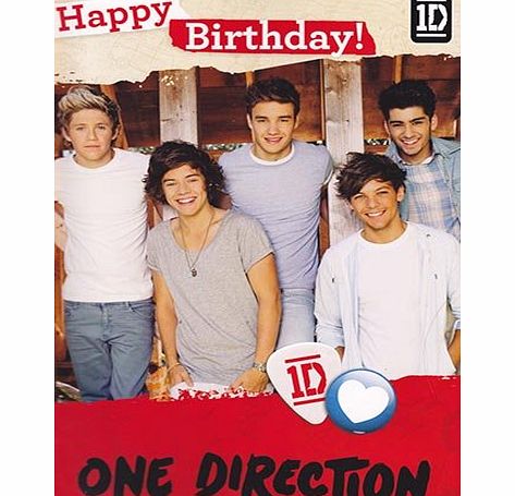 One Direction - Happy Birthday Card [Official Sound/Recorded Message Card]